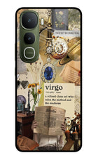 Virgo Zodiac Vivo Y400 5G Glass Case