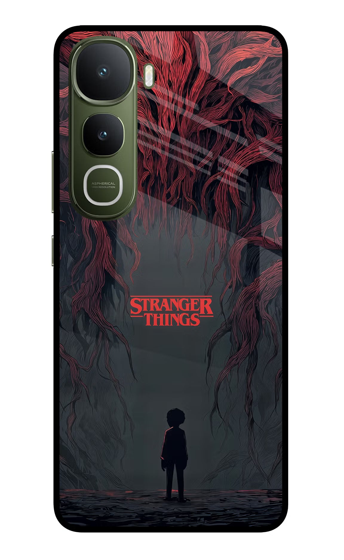 Ordinary Things Dark Side Vivo Y400 5G Glass Case Back Cover by Casekaro
