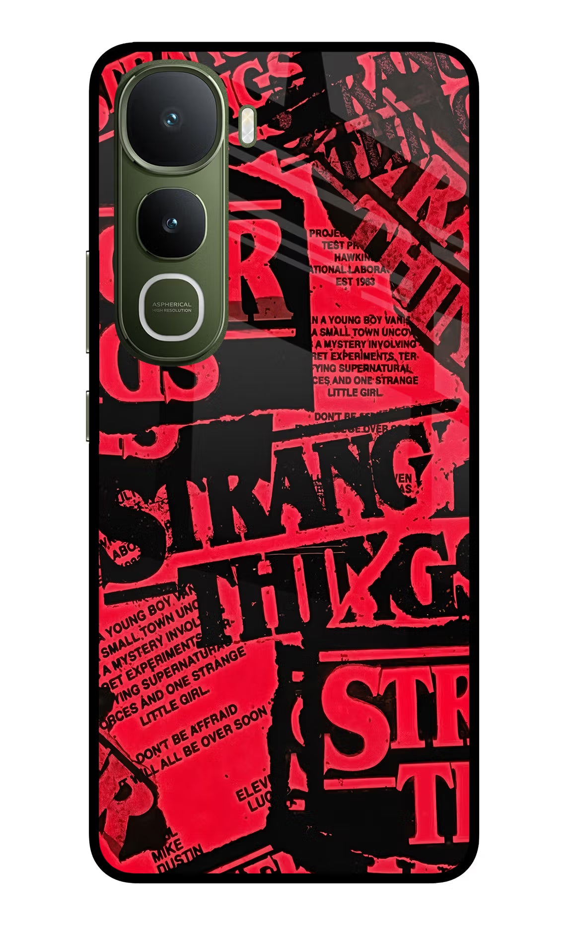 Ordinary Things Vivo Y400 5G Glass Case Back Cover by Casekaro