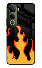 Fired Up – Black Vivo Y400 5G Glass Case