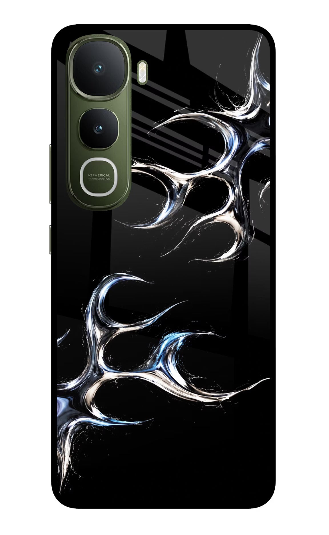 Chrome Tribal Vivo Y400 5G Glass Case