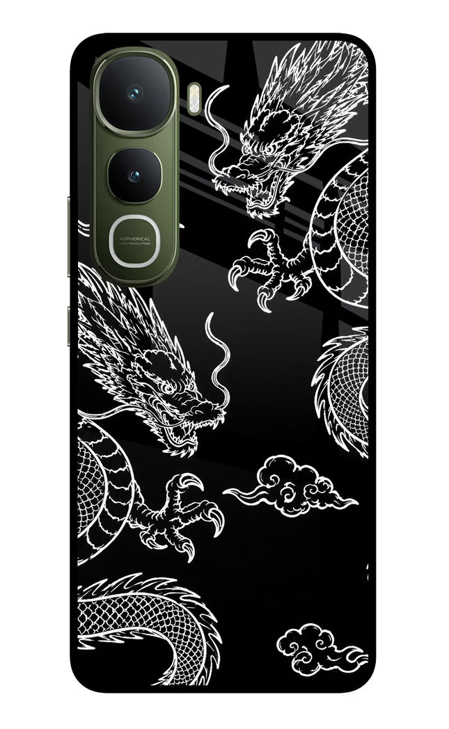 Twin Dragons Vivo Y400 5G Glass Case