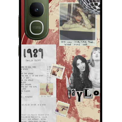 Taylor Swift Vivo Y400 5G Glass Case