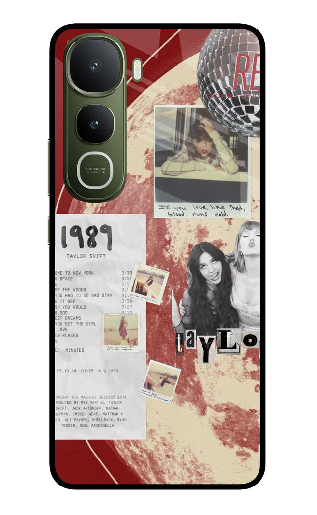 Taylor Swift Vivo Y400 5G Glass Case