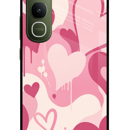 Hearty case Vivo Y400 5G Glass Case