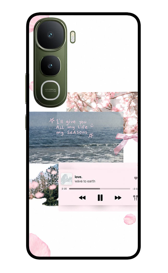 Wave to earth Vivo Y400 5G Glass Case