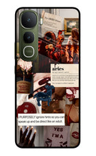 Zodiac Aries Vivo Y400 5G Glass Case