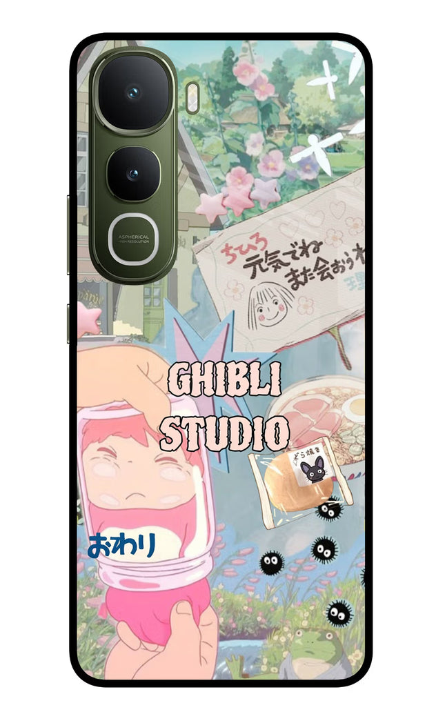 Studio Ghibli Vivo Y400 5G Glass Case