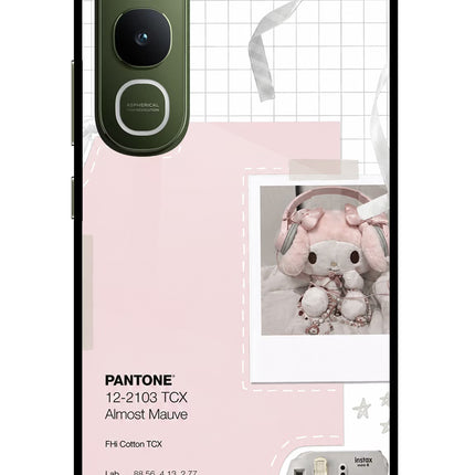 Pantone Asthetic Vivo Y400 5G Glass Case