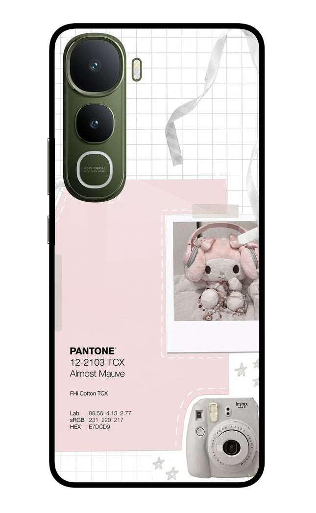 Pantone Asthetic Vivo Y400 5G Glass Case