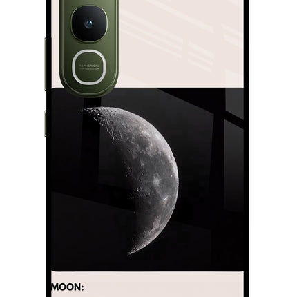 Moon Phase Vivo Y400 5G Glass Case