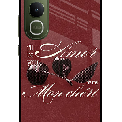 Velvet Cherry Vivo Y400 5G Glass Case