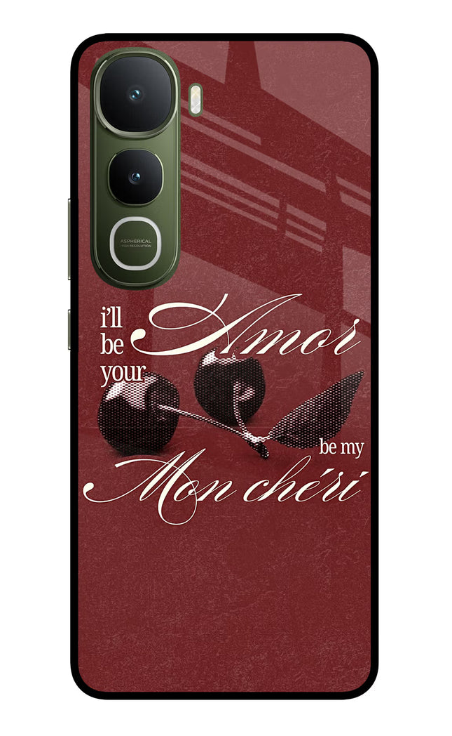 Velvet Cherry Vivo Y400 5G Glass Case
