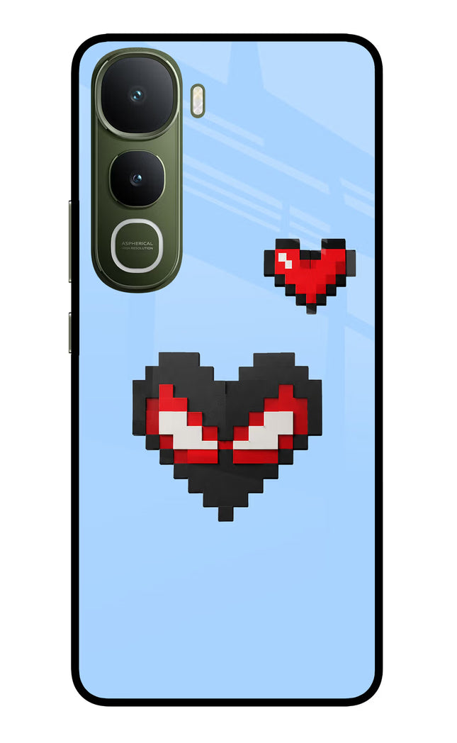 Peter Heart Vivo Y400 5G Glass Case