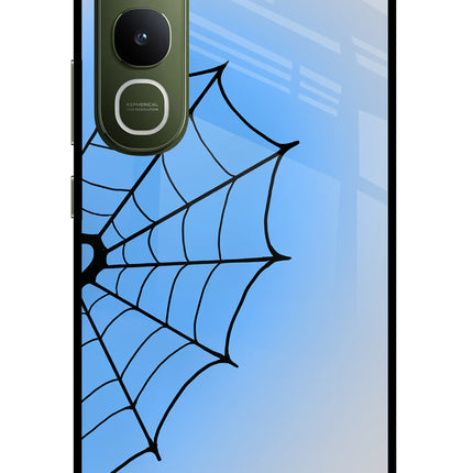 Blue Web Vivo Y400 5G Glass Case