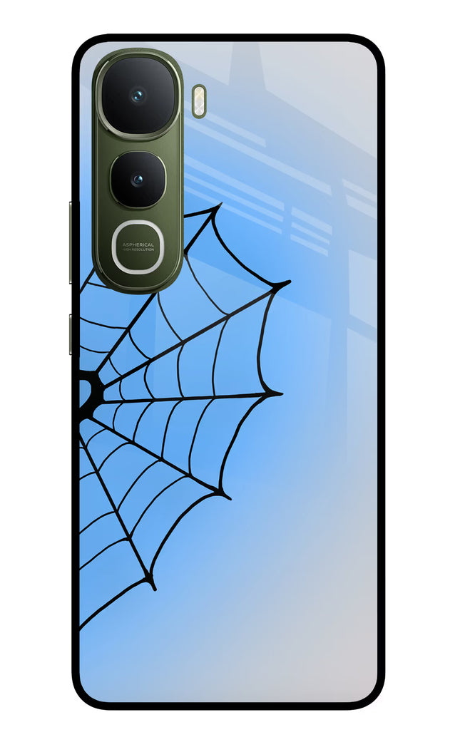 Blue Web Vivo Y400 5G Glass Case