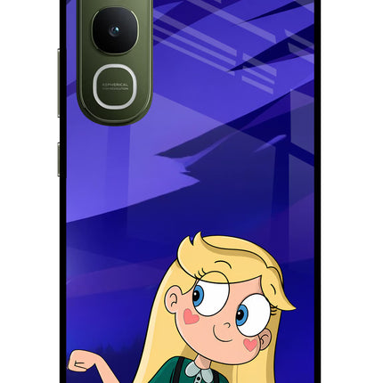 Star Glow Vivo Y400 5G Glass Case