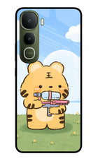 Tiger Treat Vivo Y400 5G Glass Case