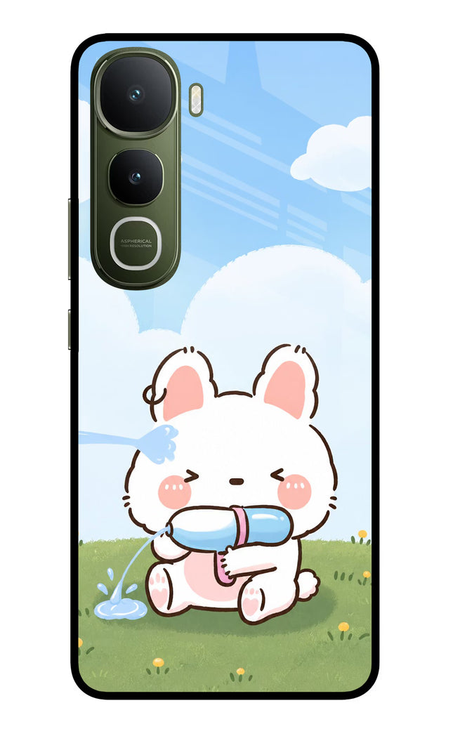 Bunny Treat Vivo Y400 5G Glass Case