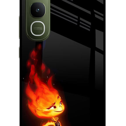 Ember Flame Vivo Y400 5G Glass Case