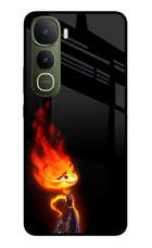 Ember Flame Vivo Y400 5G Glass Case