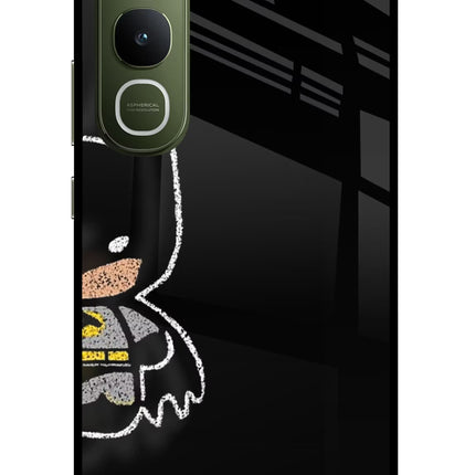 Bat Kitty Vivo Y400 5G Glass Case