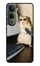 Hacker Hamster Vivo Y400 5G Glass Case