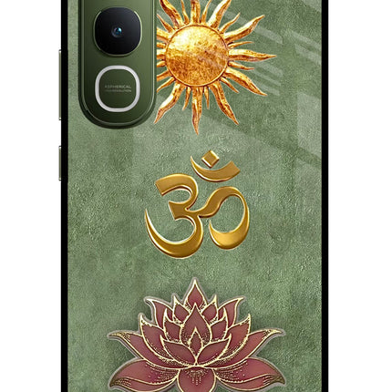 Om & Lotus Vivo Y400 5G Glass Case
