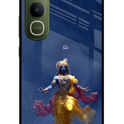 Cosmic Krishna Vivo Y400 5G Glass Case