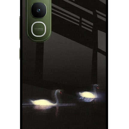 Silent Swans Vivo Y400 5G Glass Case