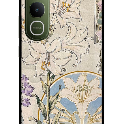 White Lily Vivo Y400 5G Glass Case