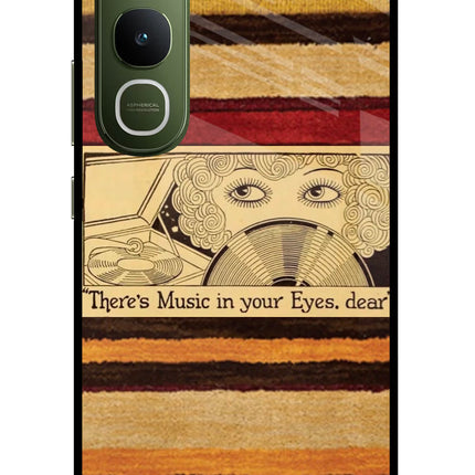 Vinyl Stripes Vivo Y400 5G Glass Case