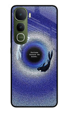 Dark Koi Vivo Y400 5G Glass Case