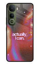 Pink Aura Vivo Y400 5G Glass Case
