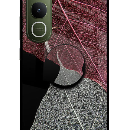 Leaf Pattern Vivo Y400 5G Pop Case by Casekaro