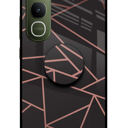 Geometric Pattern Vivo Y400 5G Pop Case by Casekaro