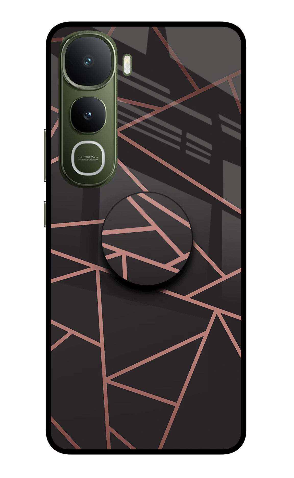 Geometric Pattern Vivo Y400 5G Pop Case by Casekaro