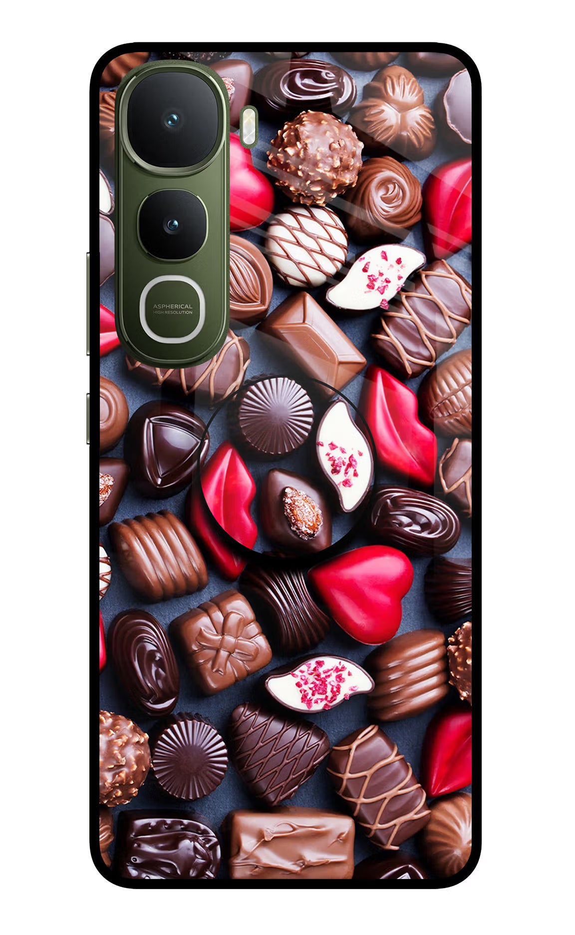 Chocolates Vivo Y400 5G Pop Case by Casekaro