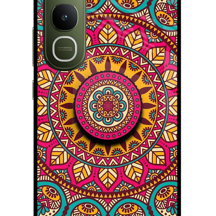 Mandala Vivo Y400 5G Pop Case by Casekaro