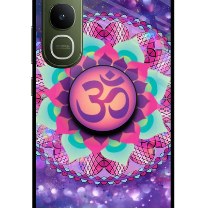 Om Purple Vivo Y400 5G Pop Case by Casekaro