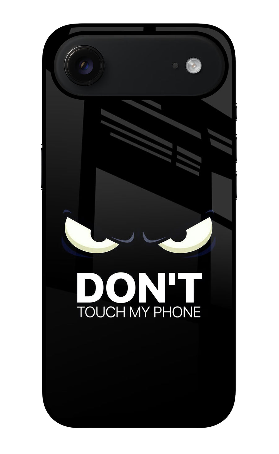 Don'T Touch My Phone iPhone Air Back Cover, Glass case