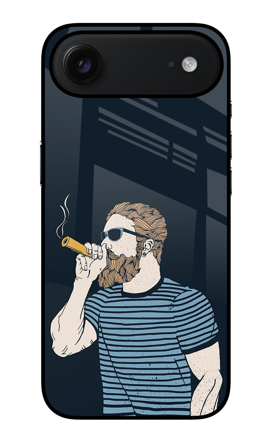 Smoking iPhone Air Back Cover, Glass case