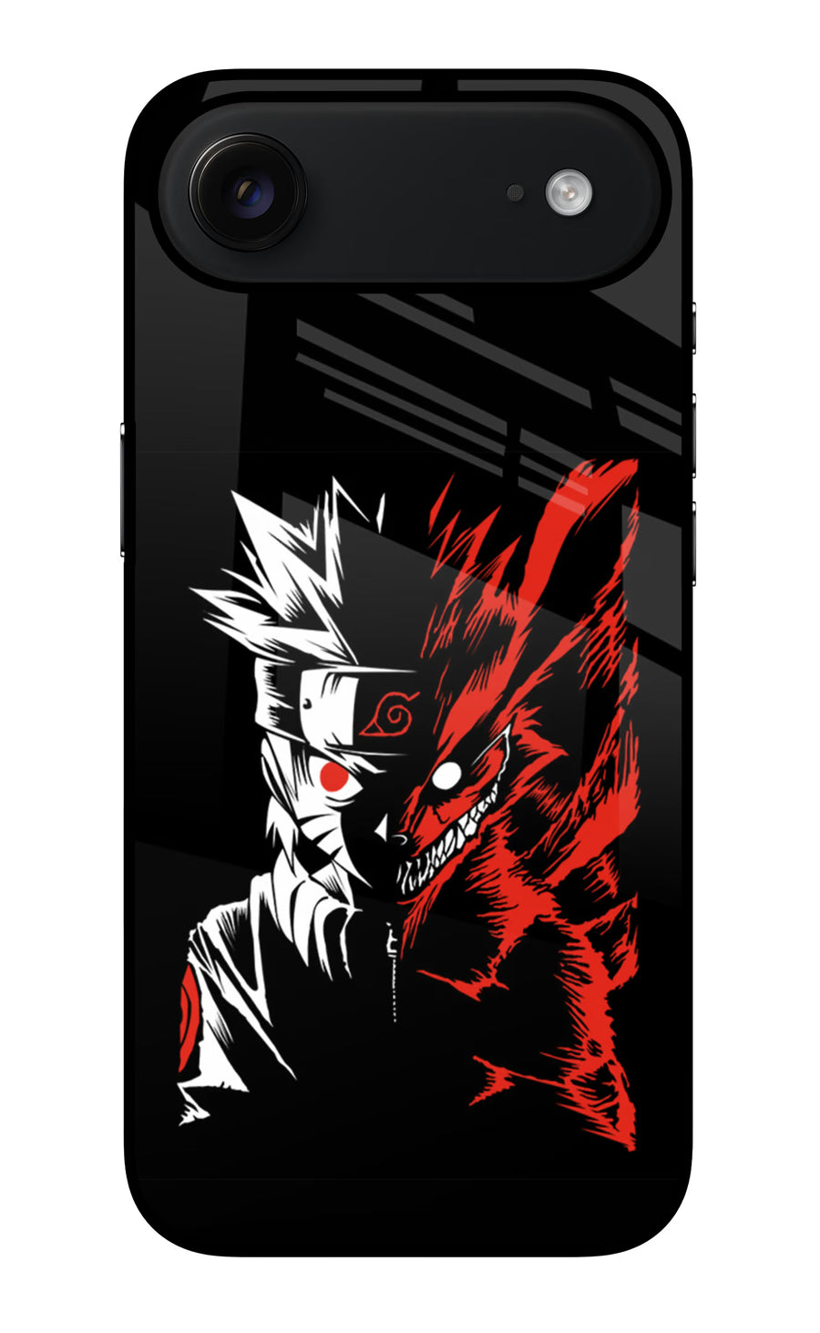 Naruto Two Face iPhone Air Back Cover, Glass case