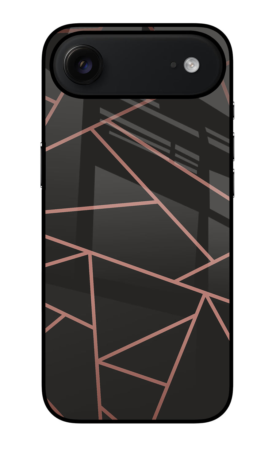 Geometric Pattern iPhone Air Back Cover, Glass case