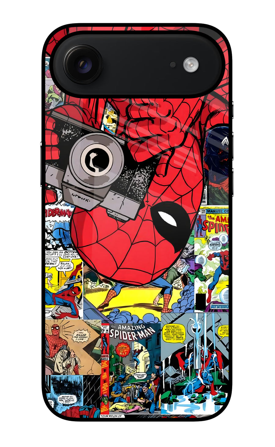 Spider Man iPhone Air Back Cover, Glass case