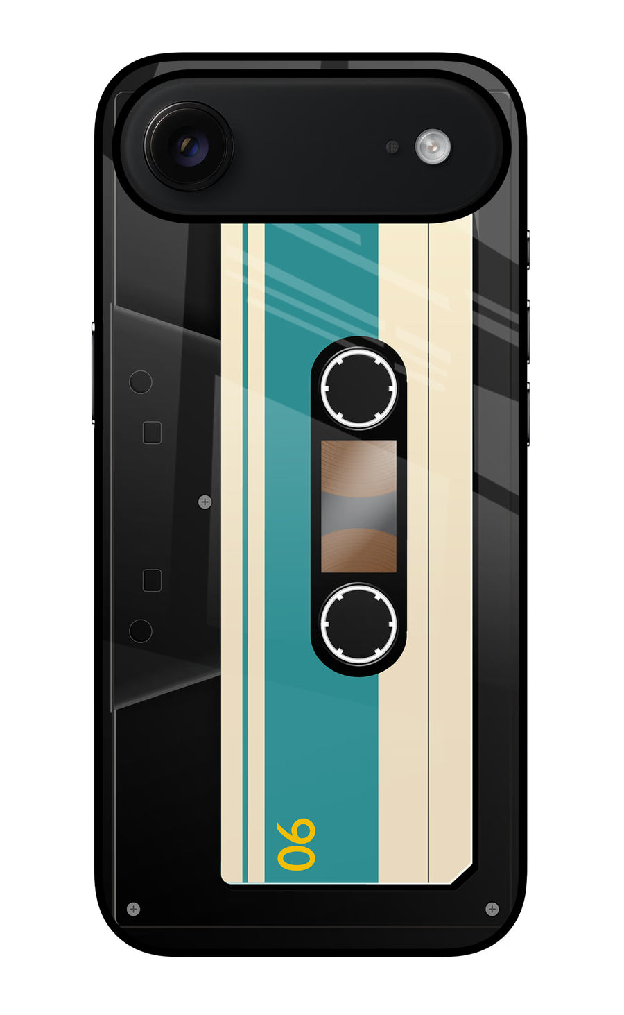 Cassette iPhone Air Back Cover, Glass case