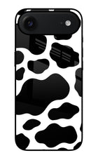 Cow Spots iPhone Air Glass Case Back Cover by Casekaro