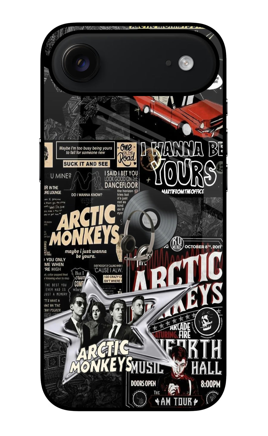 Arctic Monkeys iPhone Air Back Cover, Glass case