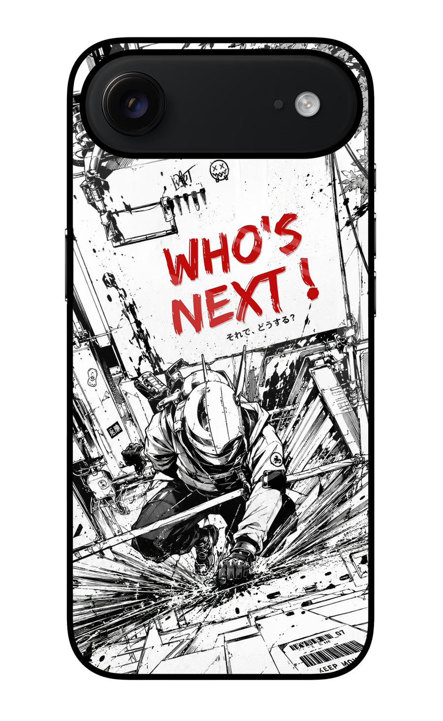 Who's Next iPhone Air Back Cover, Glass case