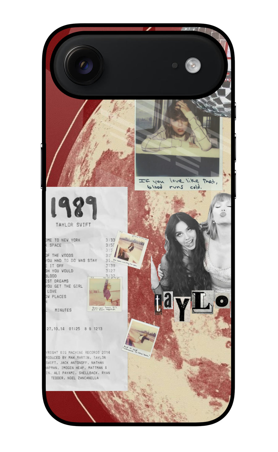 Taylor Swift iPhone Air Back Cover, Glass case